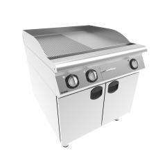GRILL / 1/2 SMOOTH + 1/2 RIBBED   INO-7IE22